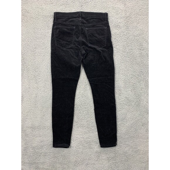GAP 1969 28R True Skinny Black Denim Velour Jean Pants Stretch Skinny 2017 - Picture 3 of 14
